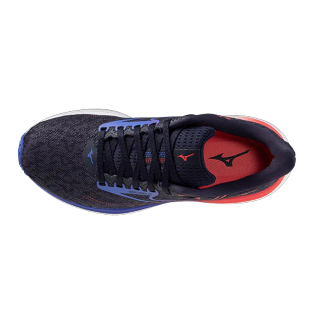 MIZUNO WAVE RIDER 29 ODYSSEY GREY/IRIS BLOOM - WOMENS