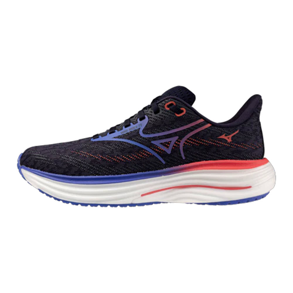 MIZUNO WAVE RIDER 29 ODYSSEY GREY/IRIS BLOOM - WOMENS