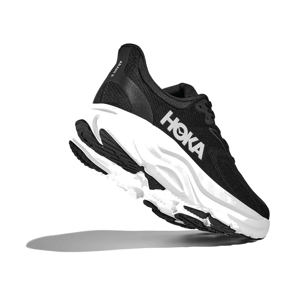 HOKA ARAHI 8 BLACK/WHITE - WOMENS