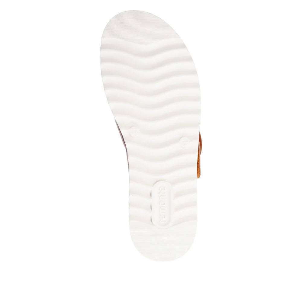REMONTE TWO STRAP SANDAL REMOVABLE INSOLE METALLIC COPPER - WOMENS