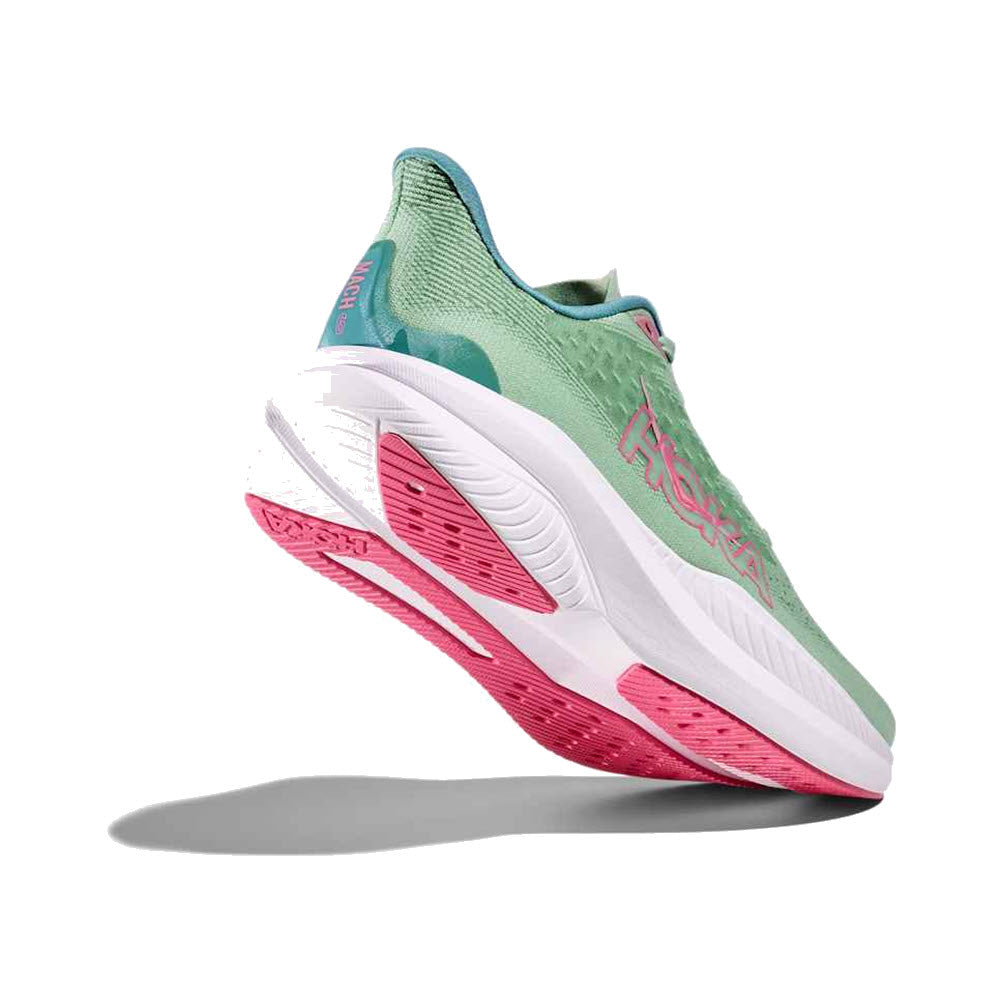 HOKA MACH 6 JADEITE/ALPINE BLUE - WOMENS