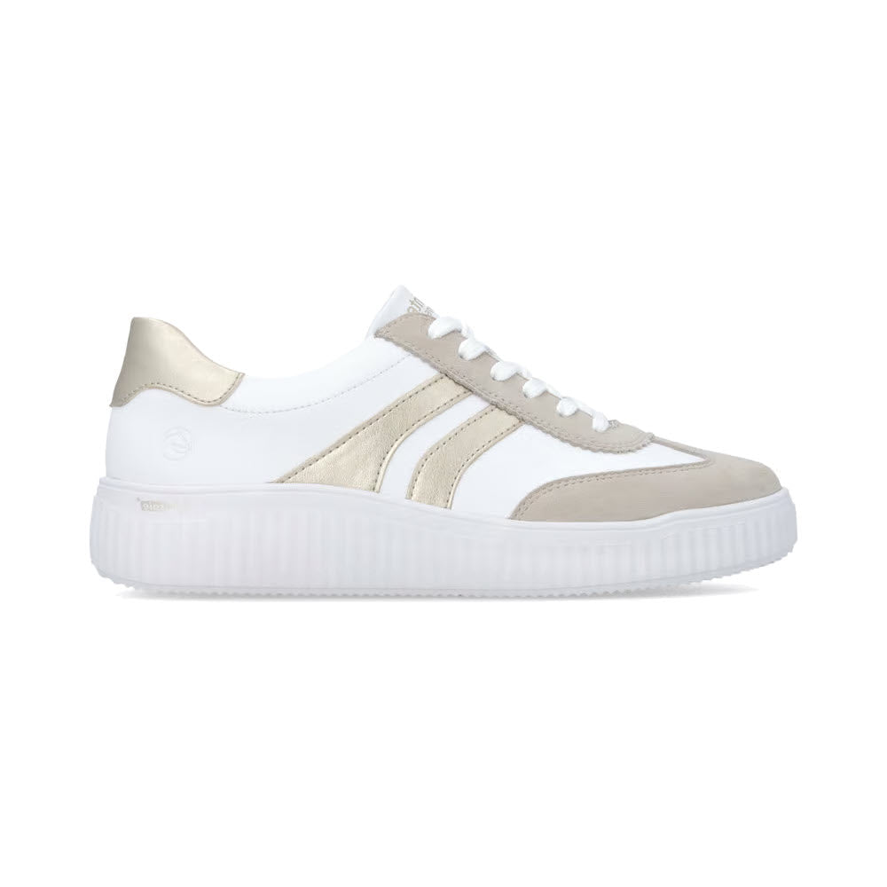 REMONTE SNEAKER T TOE ICEBURG WHITE - WOMENS