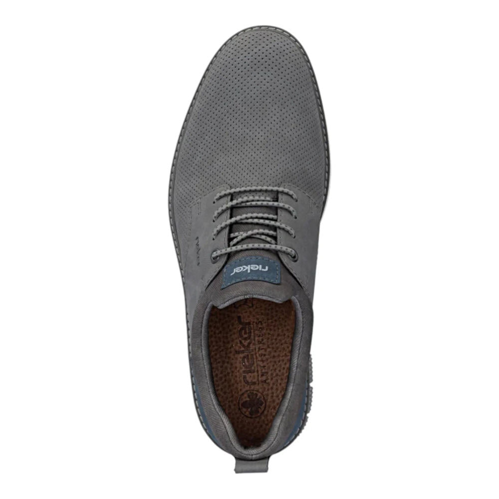 RIEKER AUXERRE CENERE DENIM PERFORATED - MENS