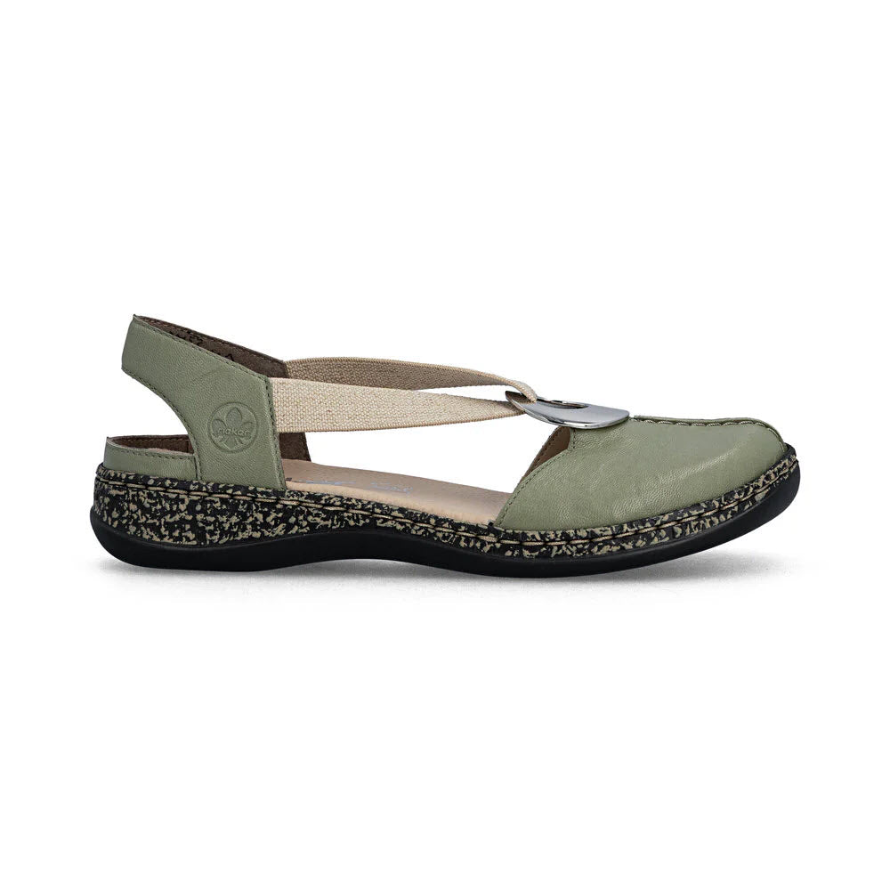 RIEKER STRETCH STRAP LOOP MARY JANE MINT - WOMENS