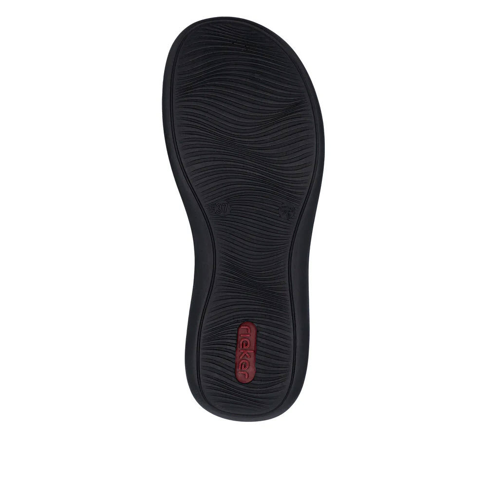 RIEKER STRETCH STRAP LOOP MARY JANE BLUE MULTI - WOMENS