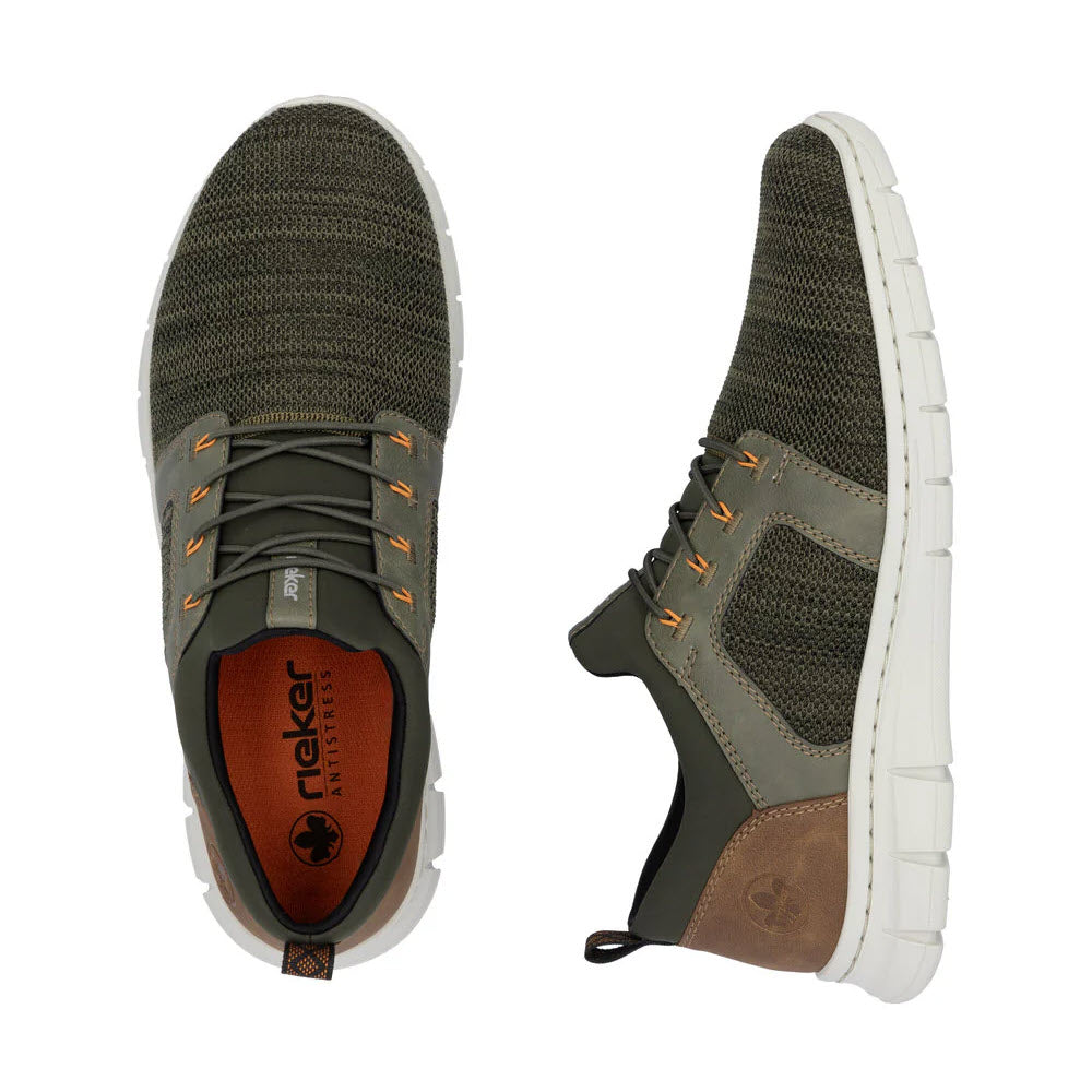 RIEKER KNITTECH 55 MOSS OLIVE - MENS