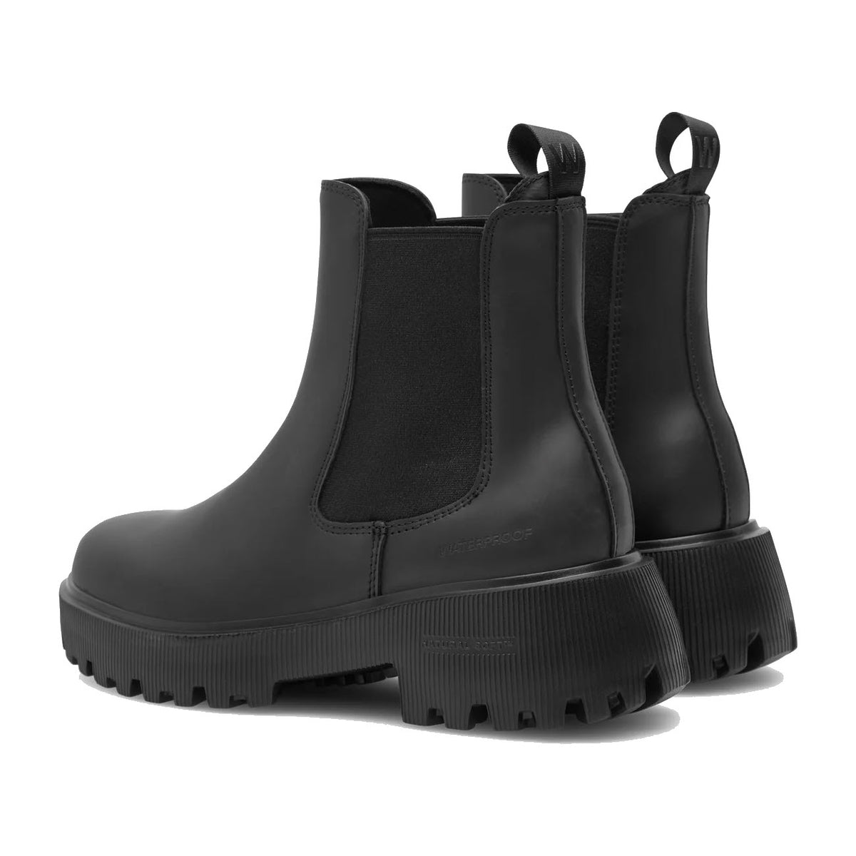 WODEN AYA WATERPROOF ANKLE BOOT BLACK - WOMENS