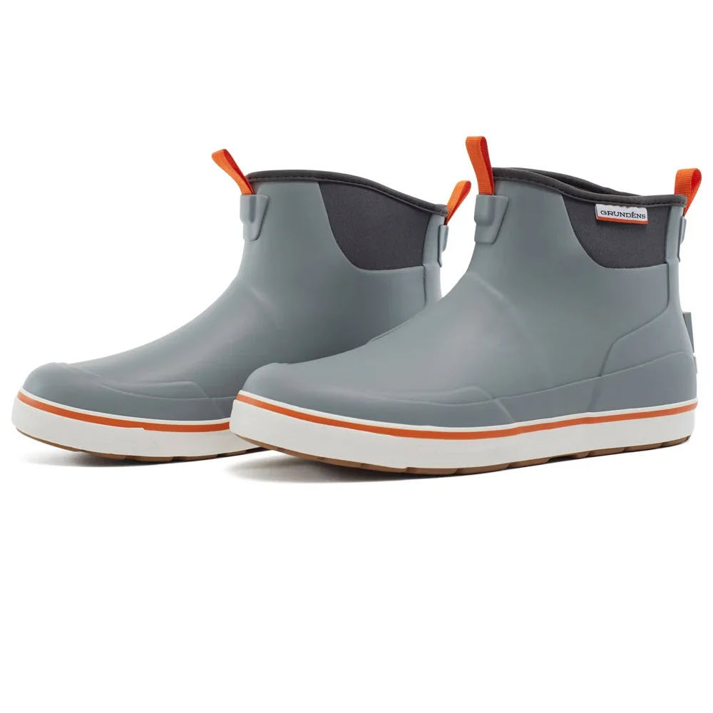 GRUNDENS DECK BOSS ANKLE BOOT GREY - MEN