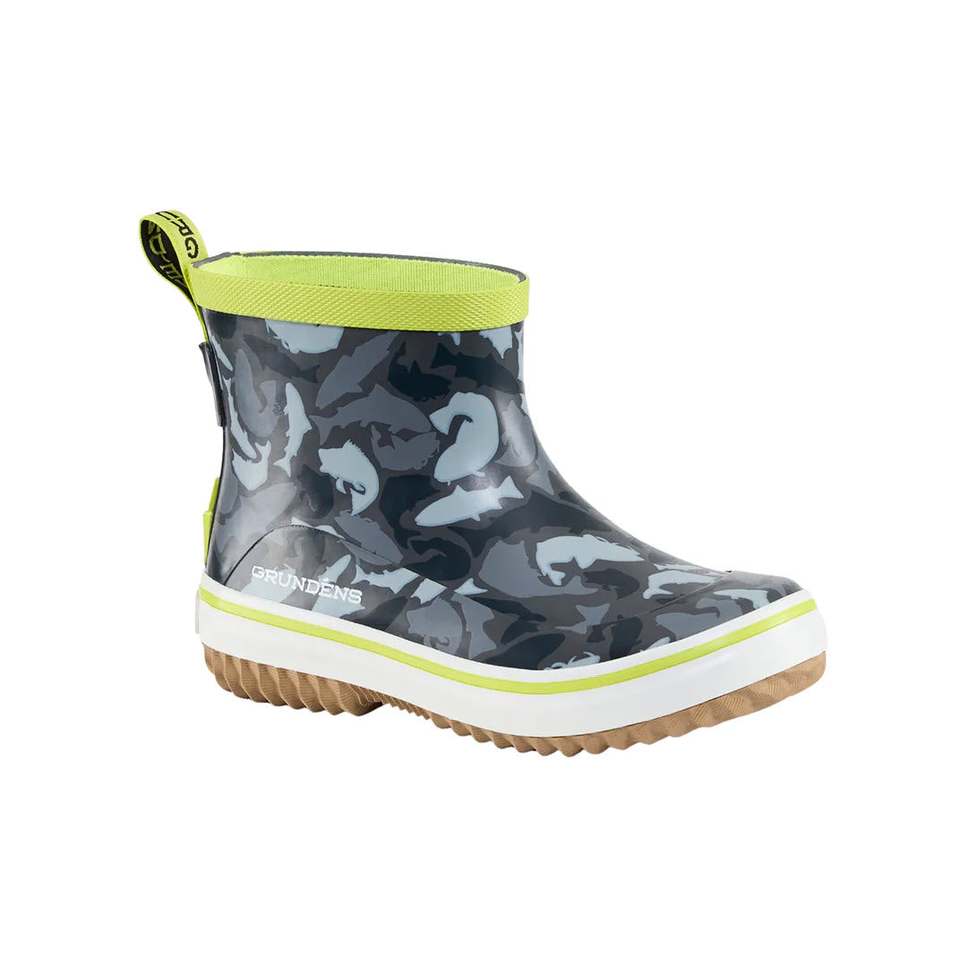 GRUNDENS GUPPY RAIN BOOT ANCHOR FISH - KIDS