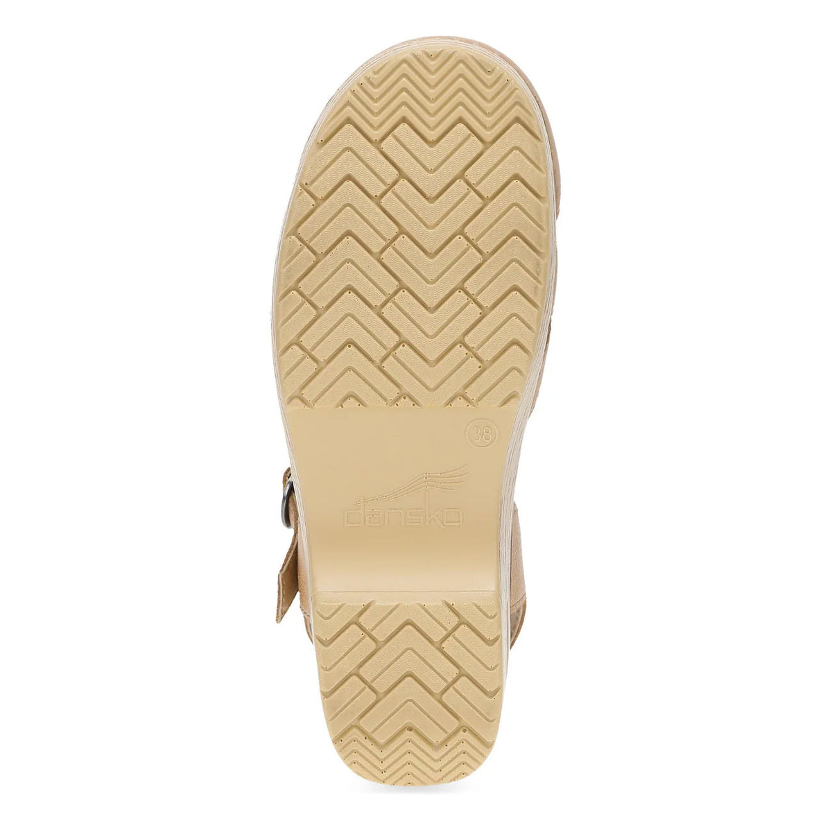 DANSKO MARGRETA MARY JANE CLOG HONEY DISTRESSED - WOMENS