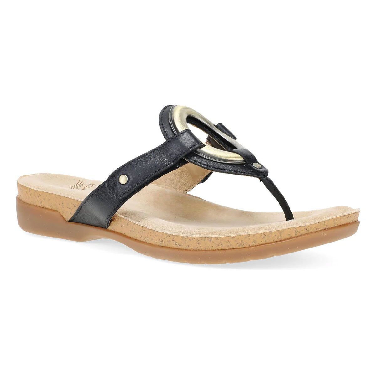 DANSKO ROSALIA THONG BLACK - WOMENS