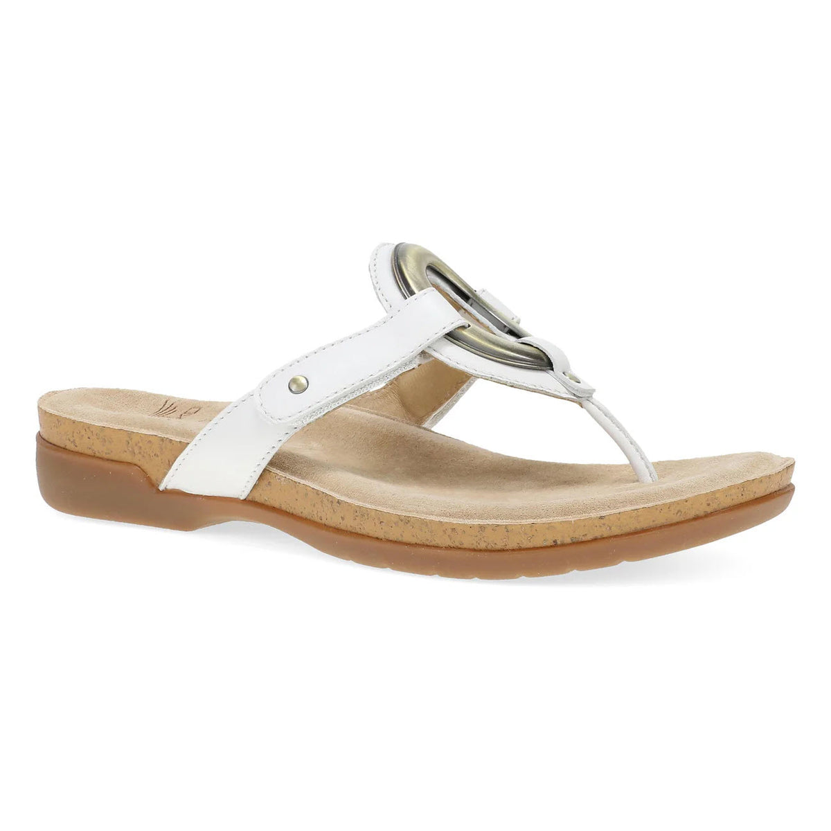 DANSKO ROSALIA THONG WHITE - WOMENS