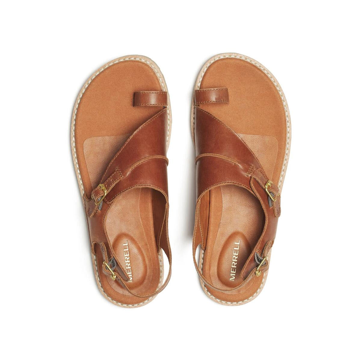 MERRELL HAVEN BACKSTRAP SANDAL CARAMEL - WOMENS