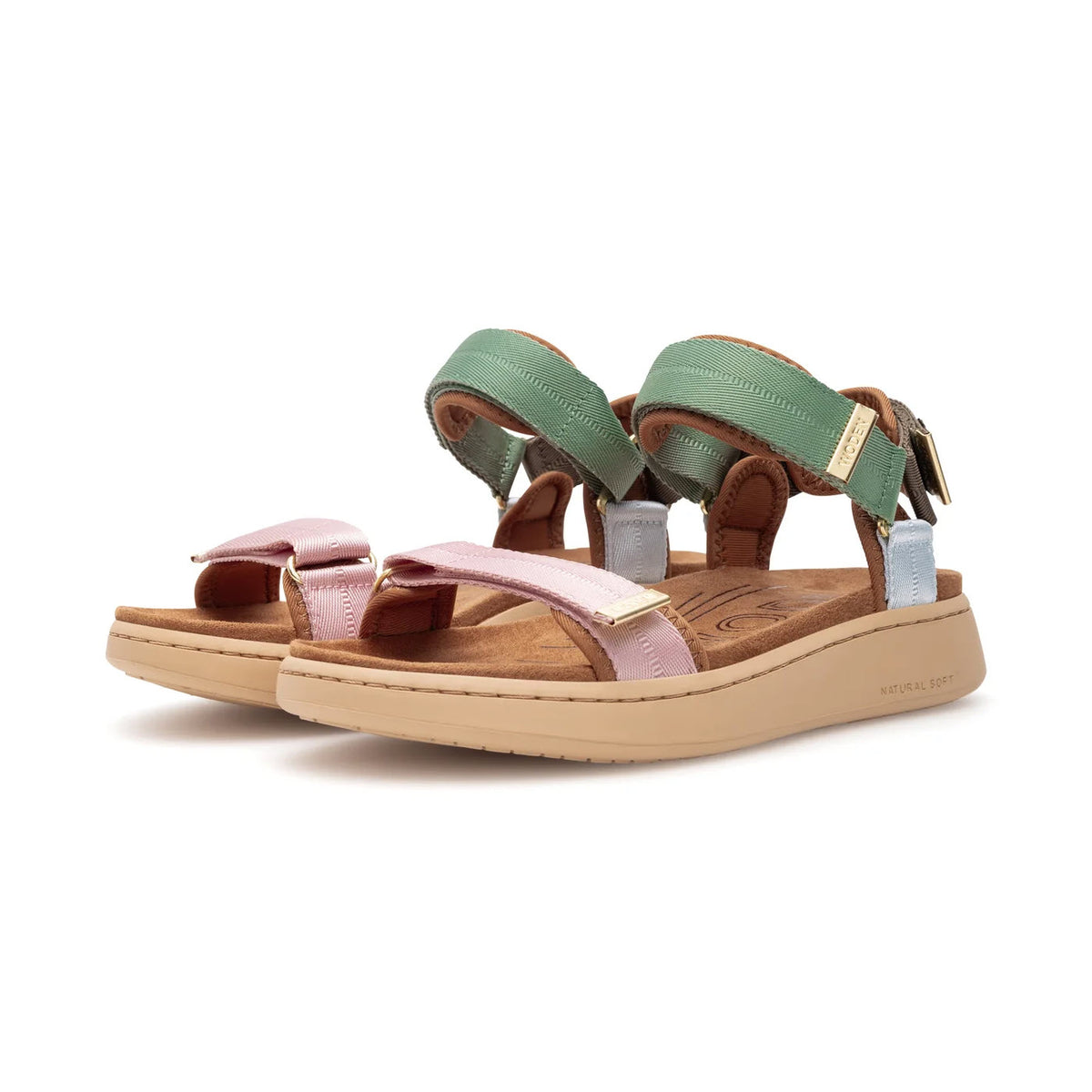 WODEN LINE SANDAL ALGAE MULTI - WOMENS