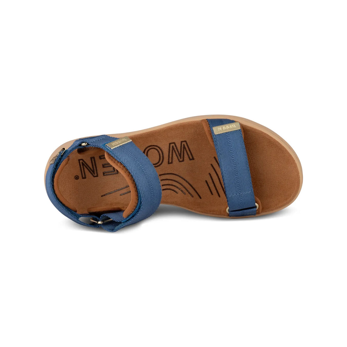 WODEN LINE SANDAL OLD DENIM - WOMENS