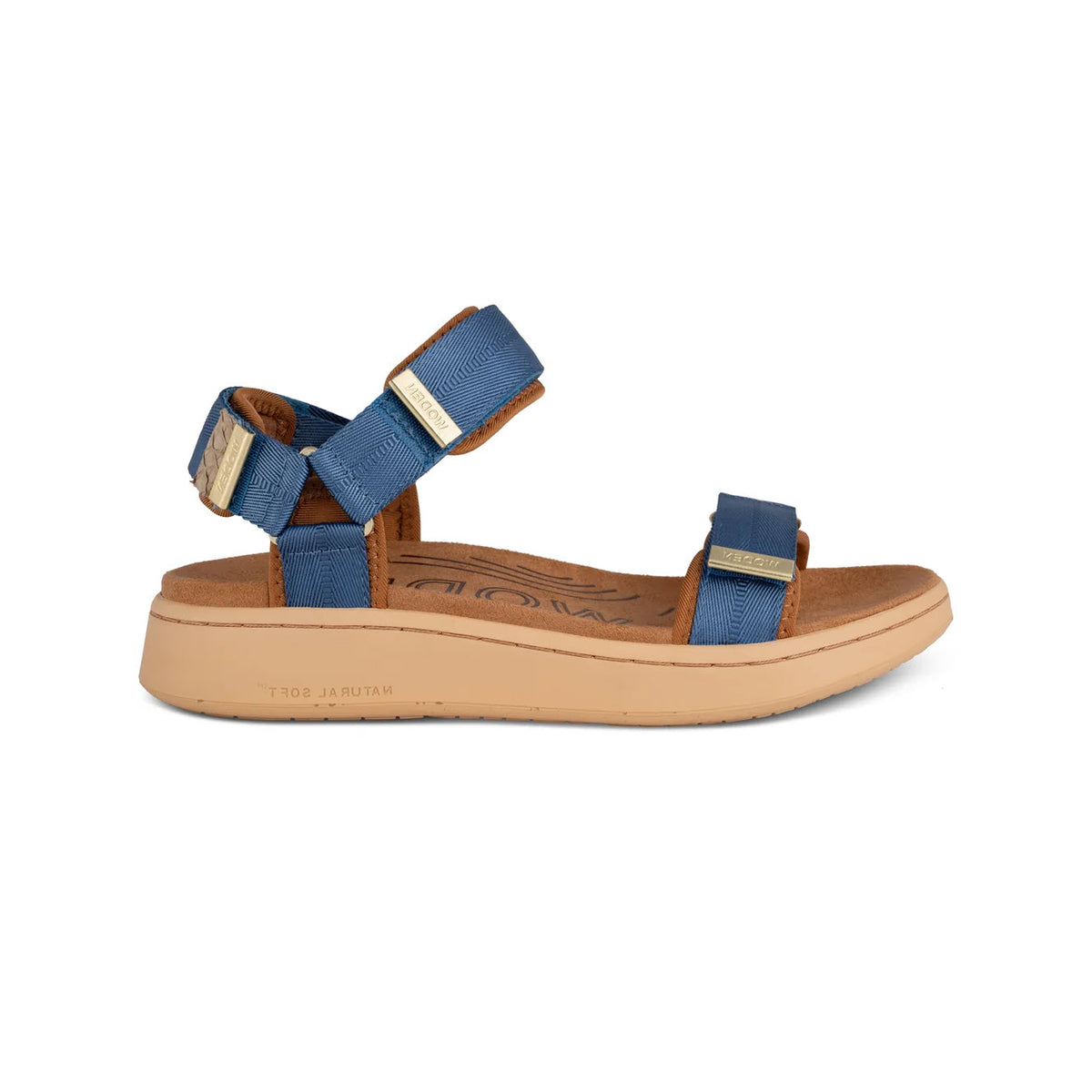 WODEN LINE SANDAL OLD DENIM - WOMENS