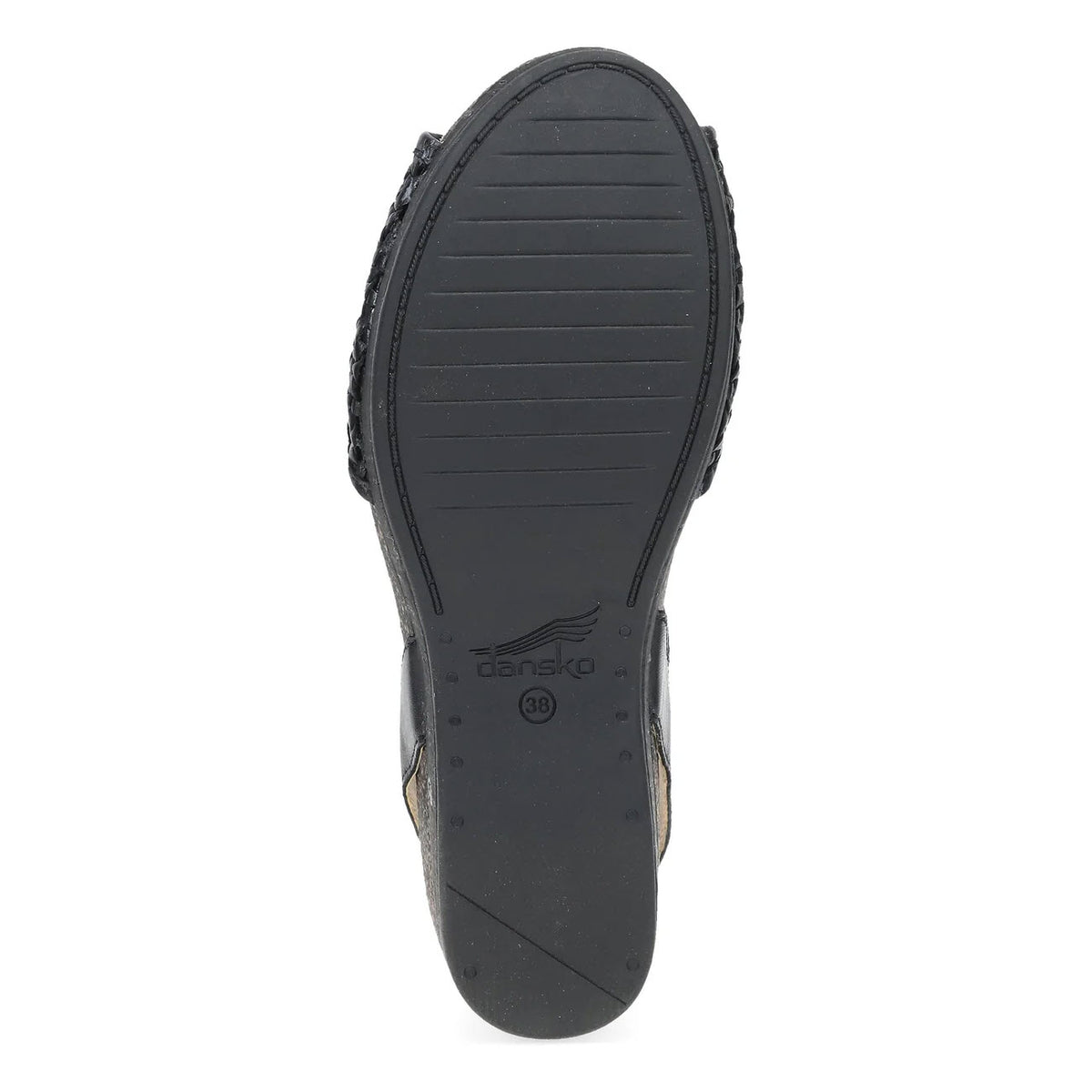 DANSKO STELLA BLACK WOVEN - WOMENS