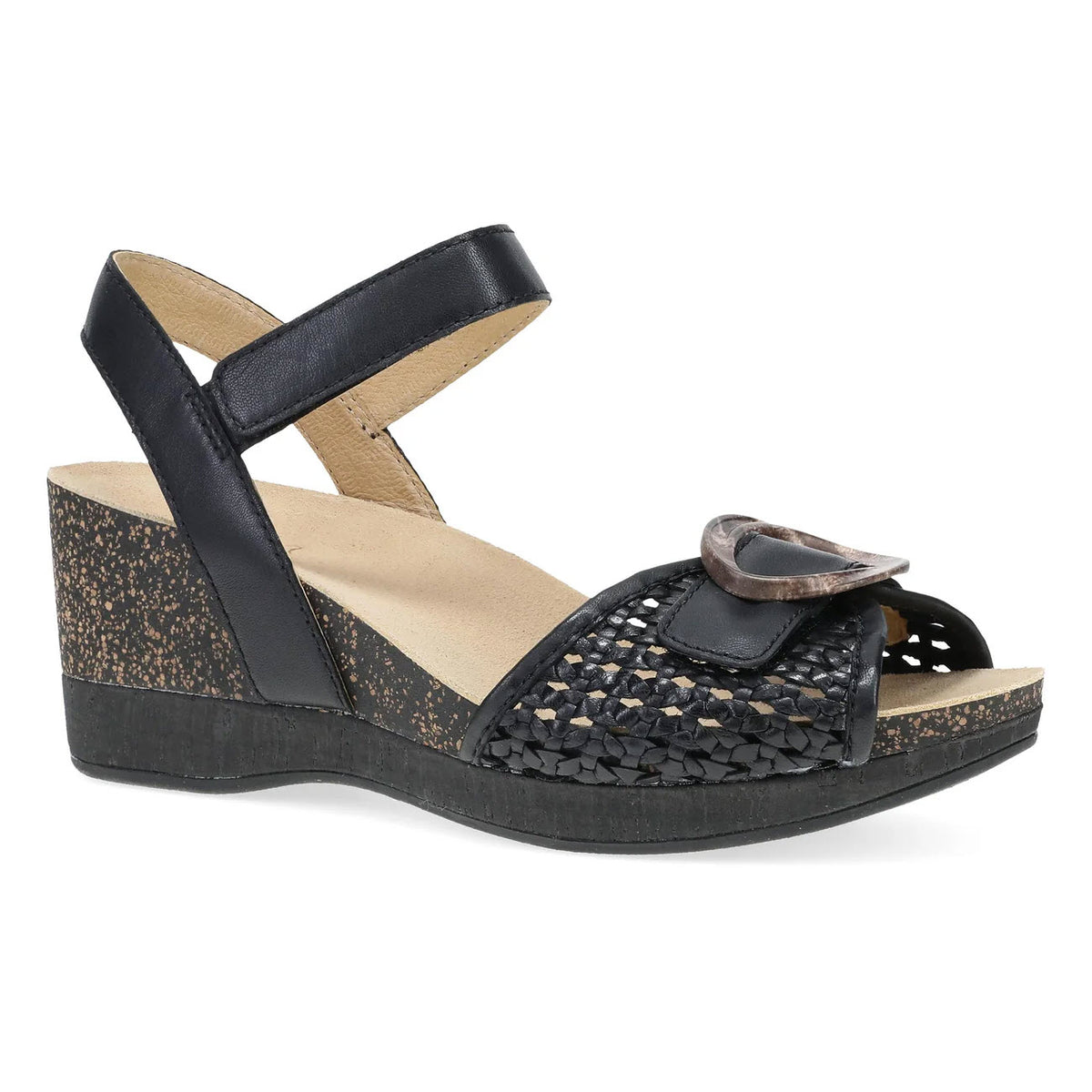 DANSKO STELLA BLACK WOVEN - WOMENS - Lamey Wellehan Shoes display picture 1