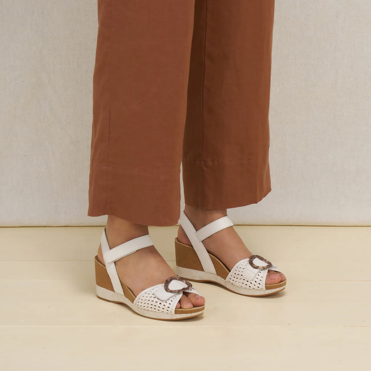 DANSKO STELLA WHITE WOVEN - WOMENS