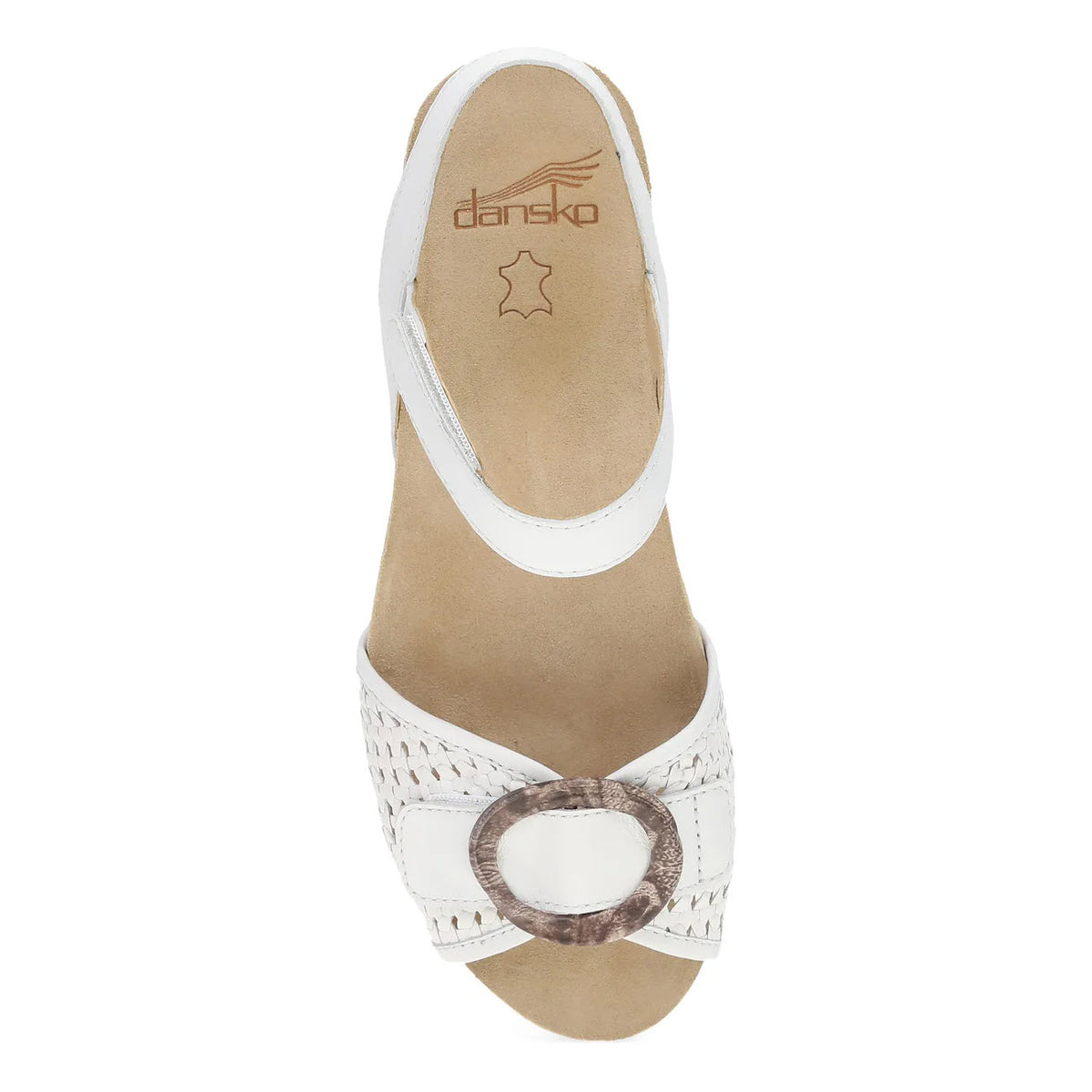 DANSKO STELLA WHITE WOVEN - WOMENS