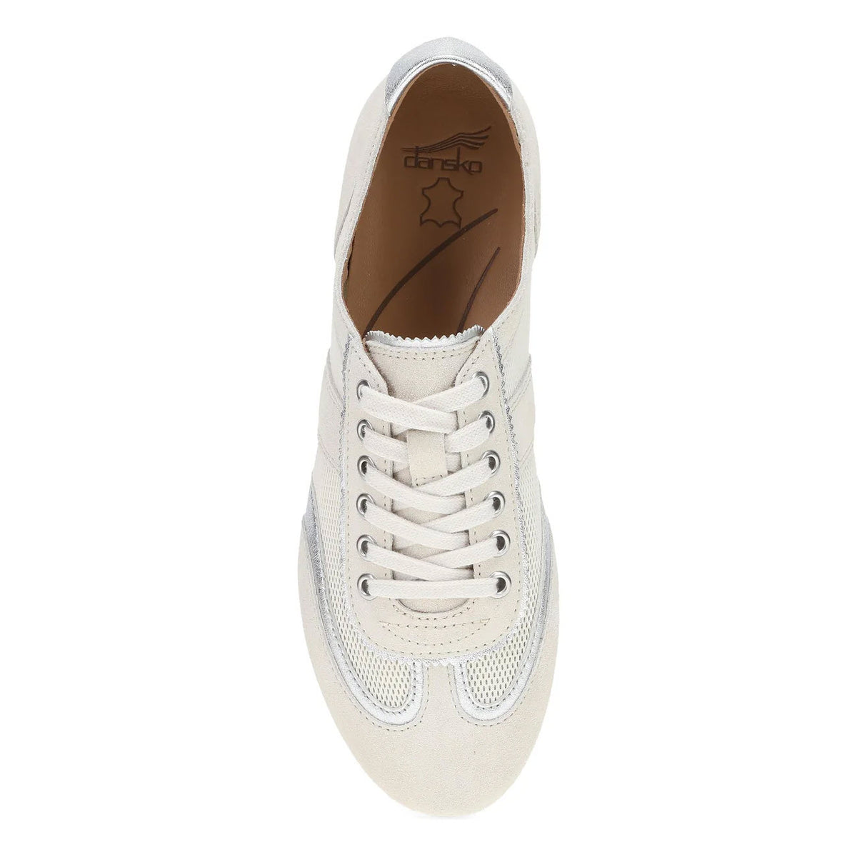 DANSKO MILANA VANILLA SUEDE SNEAKER - WOMENS