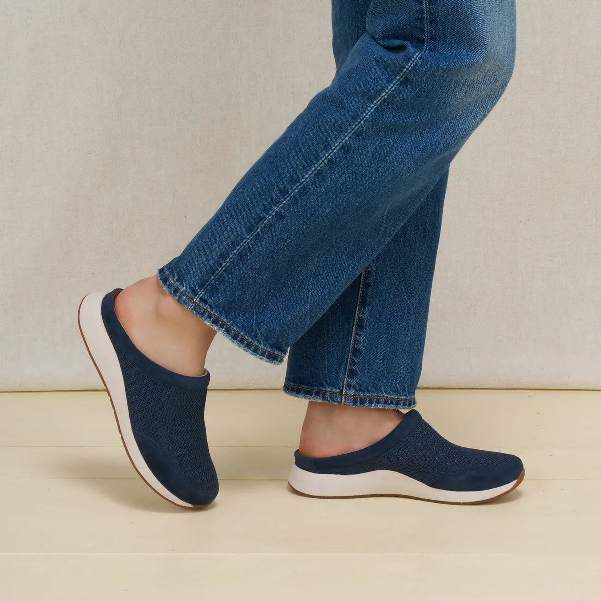 DANSKO CLAUDIA CLOG MARINE MESH - WOMENS