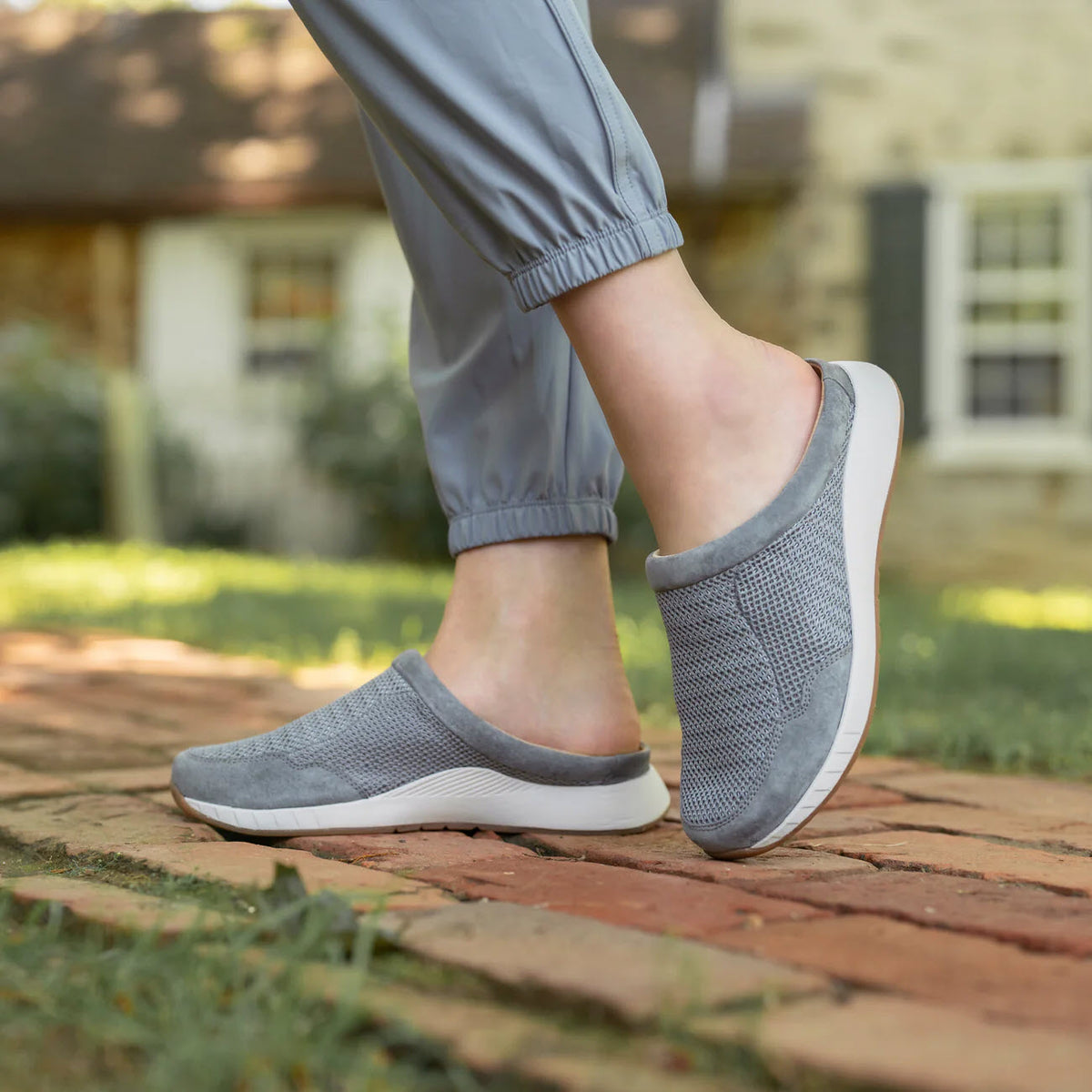 DANSKO CLAUDIA CLOG GRAY MESH - WOMENS