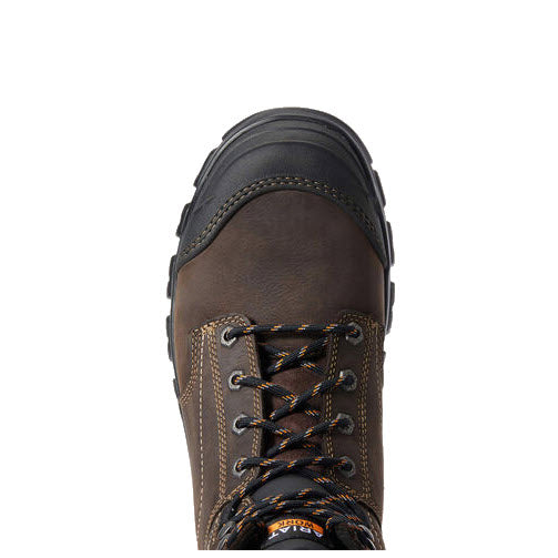 ARIAT TREADFAST 6" WATERPROOF STEEL TOE BROWN - MENS