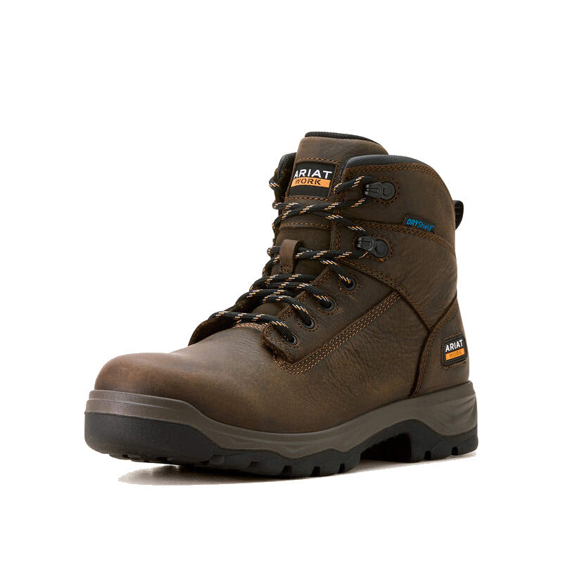 ARIAT TURBO DURATREAD 6" WATERPROOF DARK BROWN - MENS