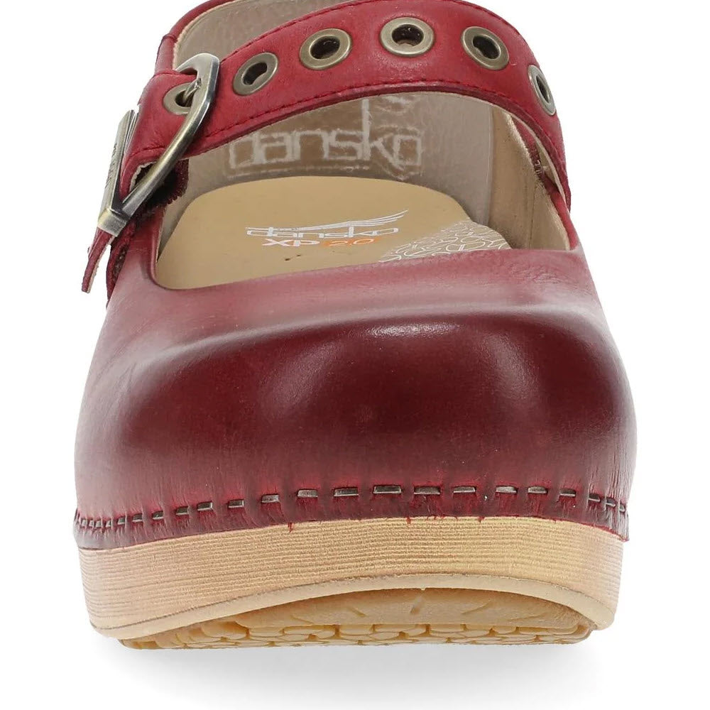DANSKO XP 2.0 MARY JANE CLOG RED - WOMENS