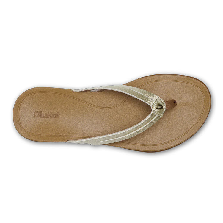 OLUKAI HO OPIO HUI FLIP FLOP BUBBLY SAHARA - WOMENS