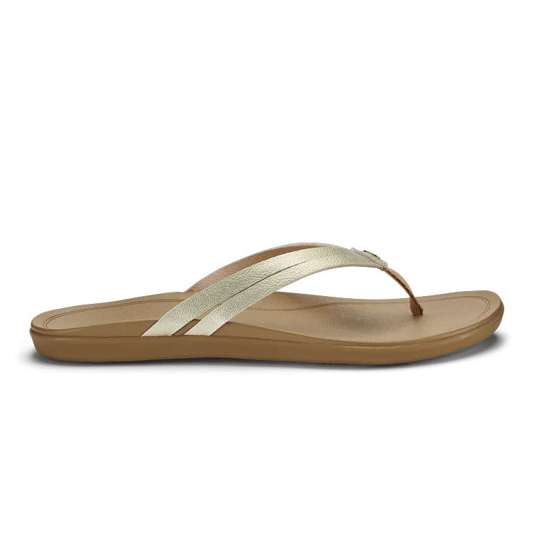 OLUKAI HO OPIO HUI FLIP FLOP BUBBLY SAHARA - WOMENS