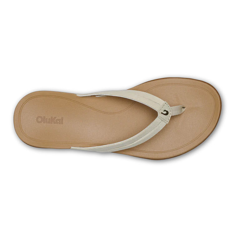 OLUKAI HO OPIO MELE THONG TOFFEE WARM SAND - WOMENS