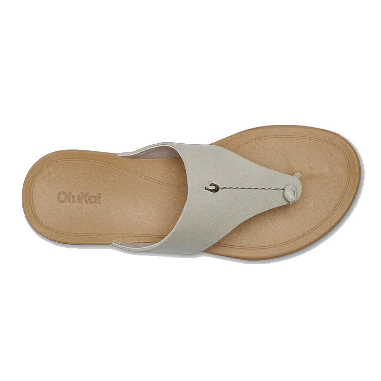 OLUKAI HO OPIO MELE THONG TAPA WARM SAND - WOMENS