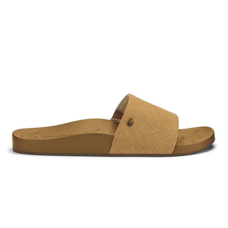 OLUKAI KIPE A PONO SLIDE SAHARA CROSSHATCH - WOMENS