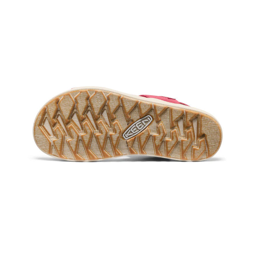 KEEN ELLE BACKSTRAP SANDAL GARNET BIRCH - WOMENS