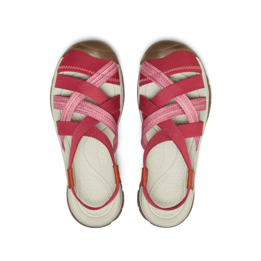 KEEN WHISPER LATTICE GARNET BURNT BRICK - WOMENS