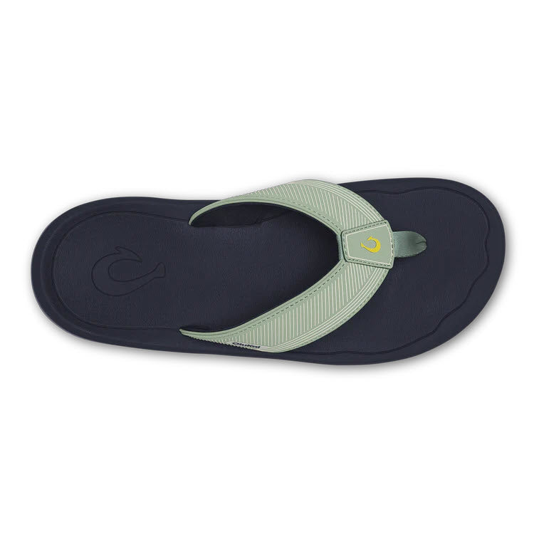 OLUKAI AHI KAI FLIP SEAGREEN TRENCH BLUE - MENS