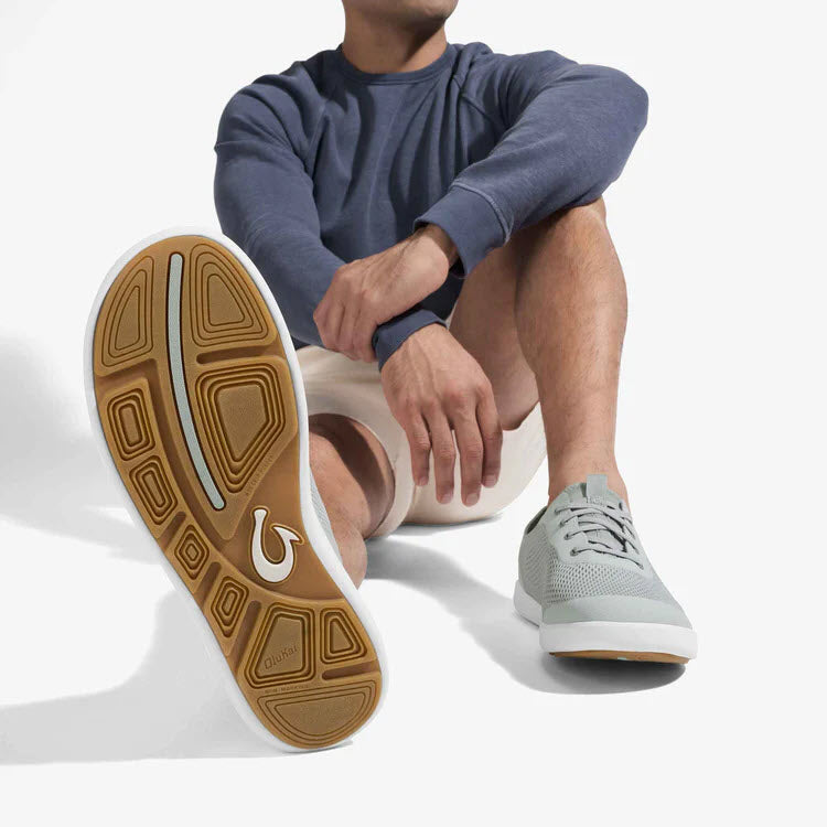 OLUKAI MOKU PAE GREY/ASH - MENS