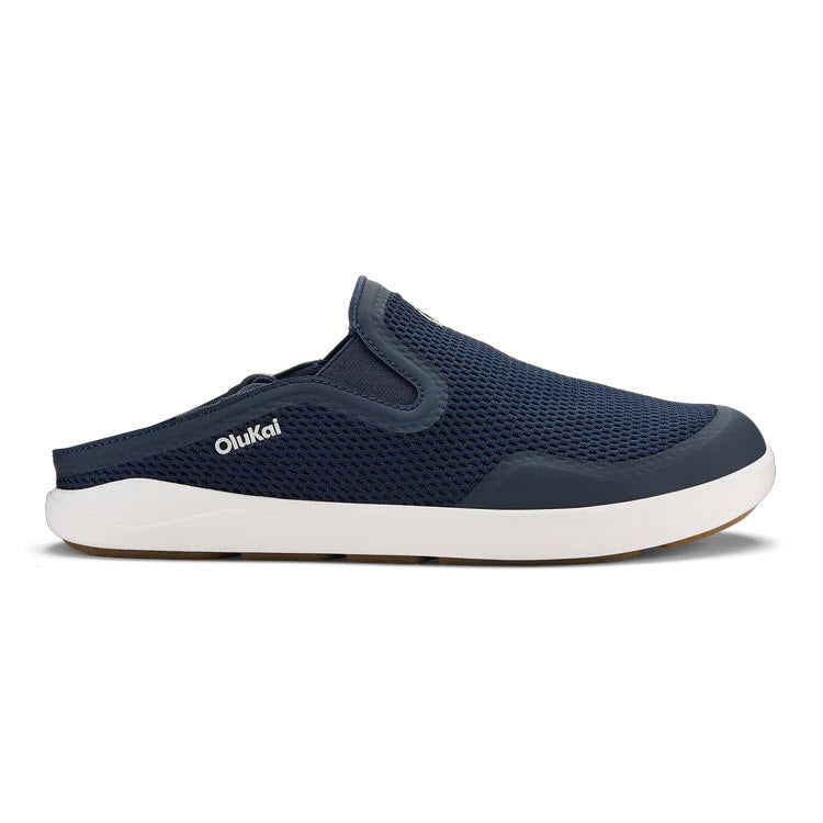 OLUKAI MOKU SLIP ON TRENCH BLUE- MENS
