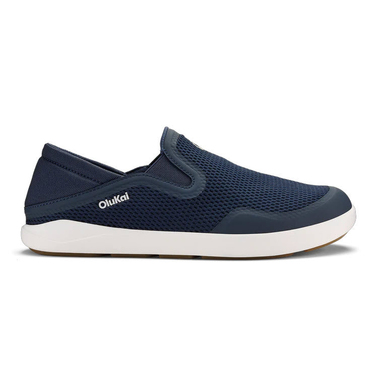 OLUKAI MOKU SLIP ON TRENCH BLUE- MENS