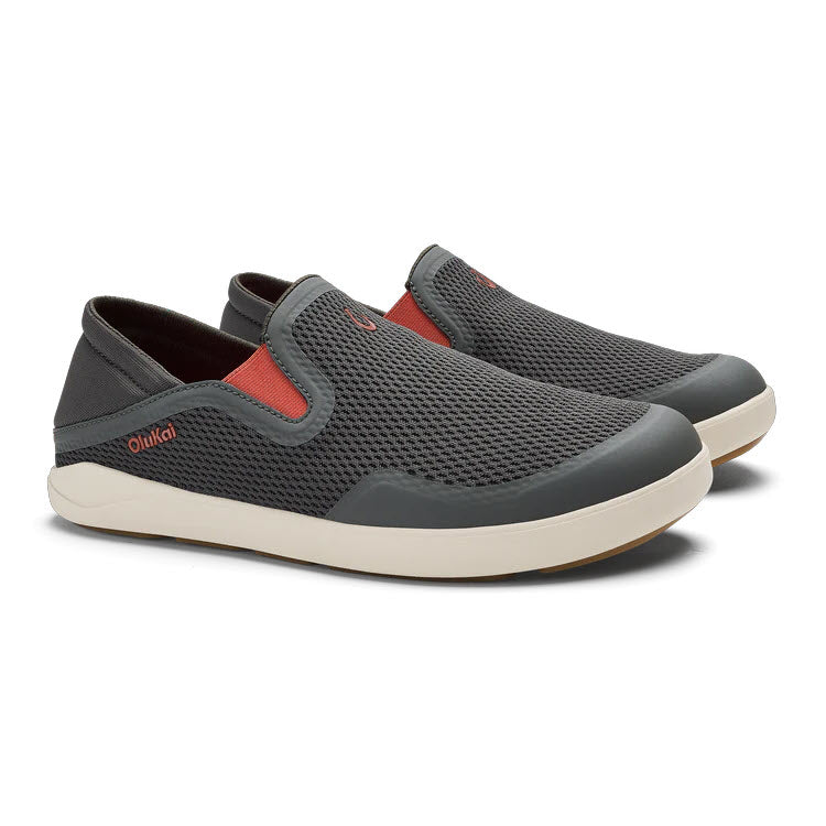 OLUKAI MOKU SLIP ON ISLAND SALT/KOI - MENS