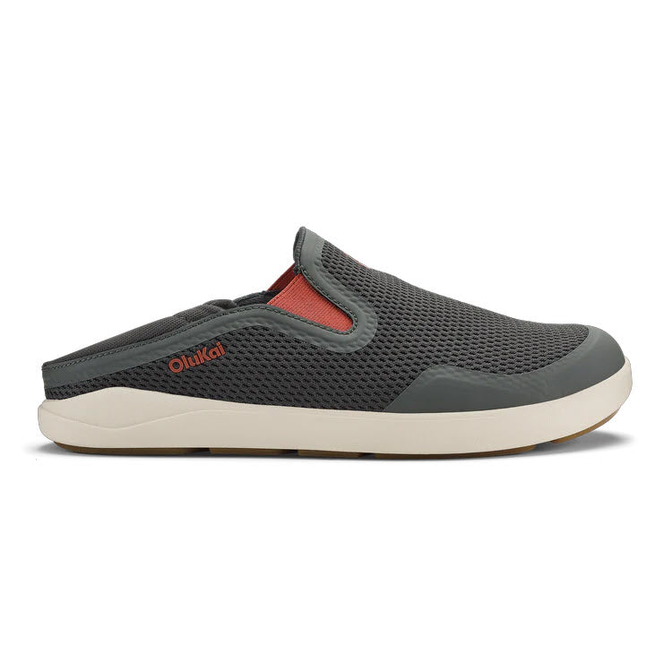 OLUKAI MOKU SLIP ON ISLAND SALT/KOI - MENS