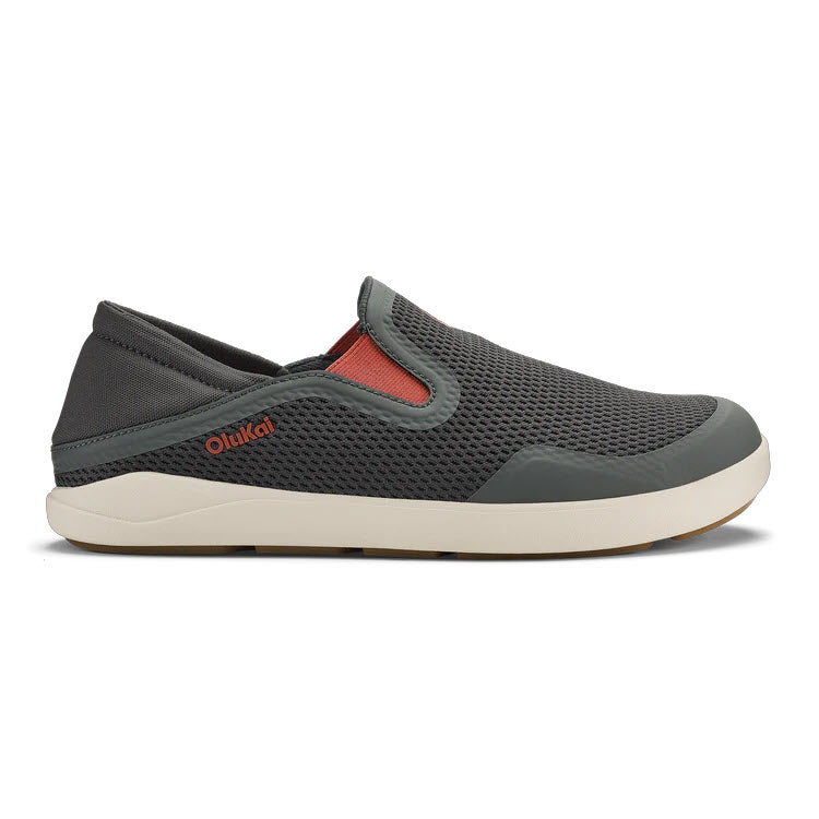 OLUKAI MOKU SLIP ON ISLAND SALT/KOI - MENS