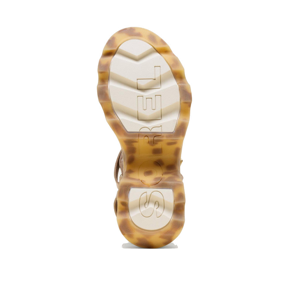 SOREL KINETIC AURA Y STRAP HONEST BEIGE - WOMENS