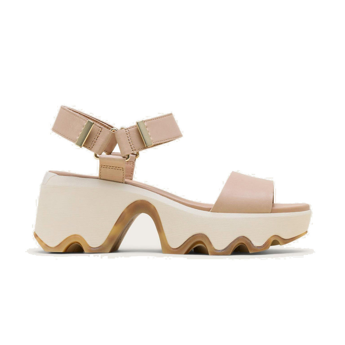 SOREL KINETIC AURA Y STRAP HONEST BEIGE - WOMENS