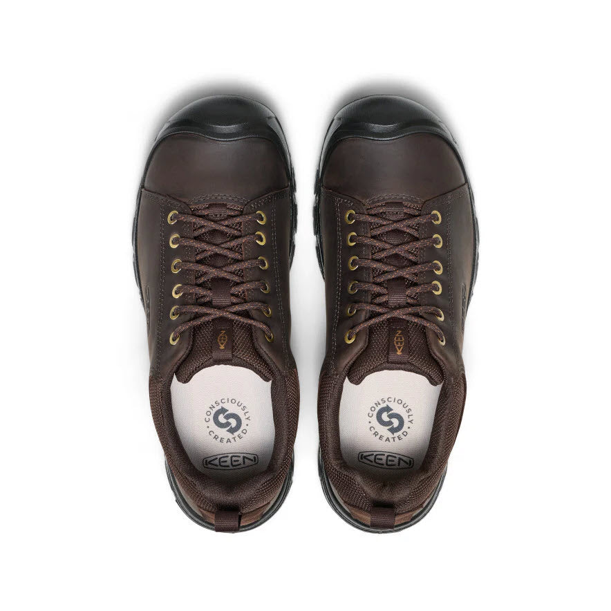KEEN TARGHEE IV OXFORD LACE JAVA/BLACK - MENS