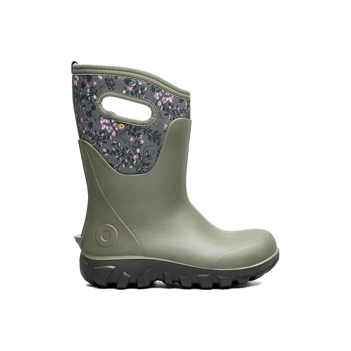 BOGS CLASSIC SEAMLESS MID BOOT OLIVE MULTI - WOMENS