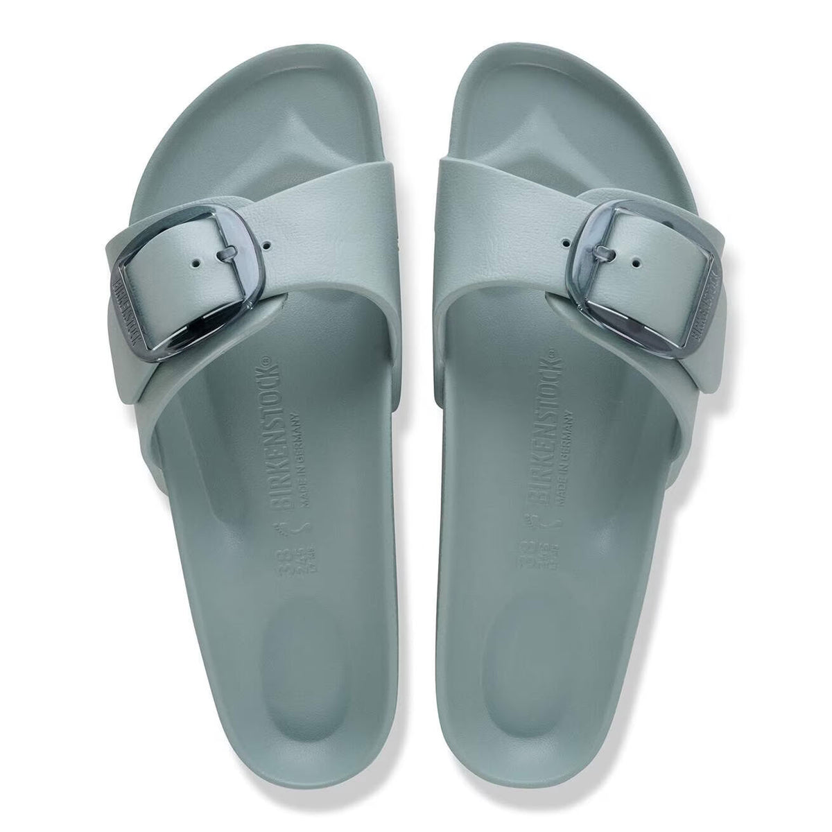 BIRKENSTOCK MADRID EVA BIG BUCKLE PURE SAGE - WOMENS