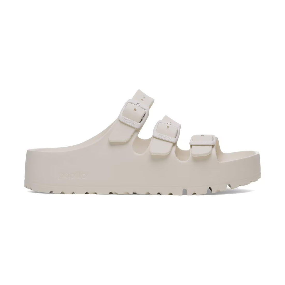 BIRKENSTOCK FLORIDA III EVA FLEX PLATFORM EGGSHELL - WOMENS